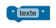 Text value item
